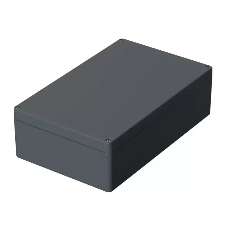 BOPLA Euromas P Carcasa universal 400 x 250 x 121 mm poliéster gris plata RAL 7001 4355000