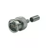 Telegärtner Conector macho de crimpado BNC 75 Ohm para RG-179B/U, RG-187A/U, RG-316/U (J01002A0058)