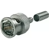Telegärtner J01002A0058 conector macho BNC para cable G04, de crimpado, HDTV, 75 Ohm, para RG-179B/U