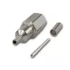 Telegärtner Conector macho de cable FME crimpado G07 crimp/crimp, Low Cost, 15 dB / 2 GHz, B2725, G07 (RG-316/U) - 5 unidades J01700A0010