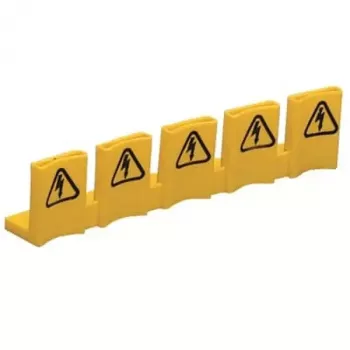 ABB SZ-BSK5 Cubierta de protección contra contactos para peines de fases, gris GHV0360505R0001