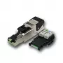 TELEGÄRTNER DataVoice Office Conector RJ45 apantallado Cat.6A montaje en campo, 5-9 mm J00026A2003