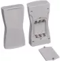 Bopla BOS Streamline BS 400 F-7035 carcasa de mano, 159,4 x 77,9 x 33,5 mm, ABS, gris claro (RAL 7035) 82603135.