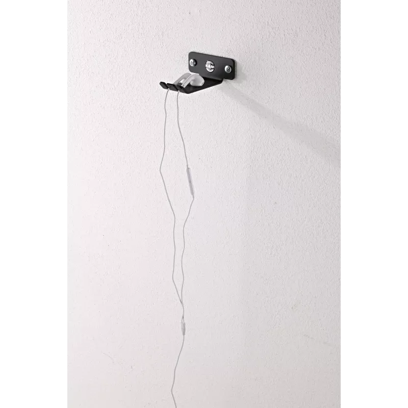 König & Meyer KM-16311 soporte para auriculares in-ear, on-ear y over-ear, negro