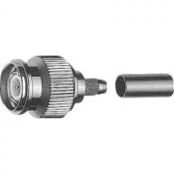 Telegärtner conector macho TNC conector macho crimp para RG-142B/U, 50 ohmios, pack de 5 J01010A0000