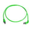 Telegärtner MP8 FS 500 cable de red Cat6a SFTP RJ45 7,5 m verde L00004A0111