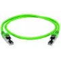 TELEGÄRTNER 100017338 cable de red RJ45, CAT 5e, UTP, verde, 1 m