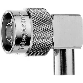 Telegärtner Adaptador coaxial conector macho tipo N a conector macho FME, 50 ohmios, DC-6 GHz J01027C0020
