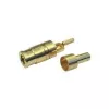 Telegärtner Conector hembra SMB PCB, recto, 50 ohmios, dorado