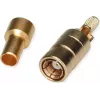 Telegärtner Conector hembra SMB PCB, recto, 50 ohmios, dorado