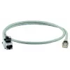 Telegärtner L00004A0128 Cable de parcheo Cat.6A S/FTP, 7,5 m, gris