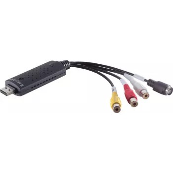 S CONN maximum connectivity Capturadora de vídeo easy cap USB 2.0 grabación de vídeo (99500)
