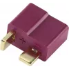 Reely Conector hembra T-Plug dorado 20 uds.