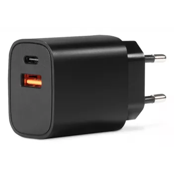 TechniSat 0000/3659 Fuente de alimentación USB-C 45W PD 3.0, negra