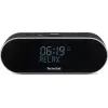 TechniSat DigitRadio 53 BT radio despertador DAB+/FM con Bluetooth y función de carga USB, negro