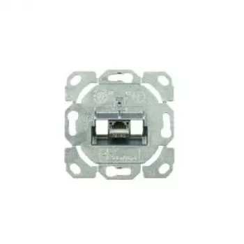 TELEGÄRTNER AMJ-S módulo de conexión RJ45 Cat.6A blindado con tapa, blanco puro J00020A0514