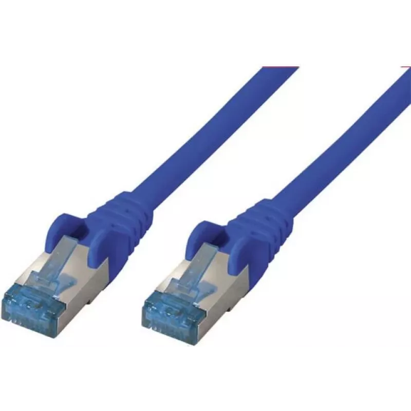 S CONN MAXIMUM CONNECTIVITY S-Conn Cat6a - cable de red azul de 0,5 m 0,5 m S/FTP (S-STP) 75711-0.5B