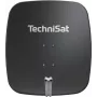 TechniSat SATMAN 65 PLUS antena parabólica – 65 cm, ganancia de 35,7 dBi, HDTV, montaje en mástil, gris claro