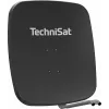 TechniSat SATMAN 65 PLUS antena parabólica – 65 cm, ganancia de 35,7 dBi, HDTV, montaje en mástil, gris claro
