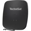 TechniSat SATMAN 65 PLUS antena parabólica – 65 cm, ganancia de 35,7 dBi, HDTV, montaje en mástil, gris claro