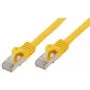 S CONN cable de red estándar Cat. 6A con cable bruto Cat.7 S/FTP doblemente blindado libre de halógenos amarillo 50,0 m 16675550Y