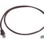 Telegärtner cable de red S/FTP Cat 6A, PiMF, 1m, rojo, un conector en ángulo, LSZH L00000A0196