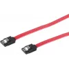 GoodConnections cable SATA 3 Gb/s con bloqueo, 0,5 m, rojo 5045-A05