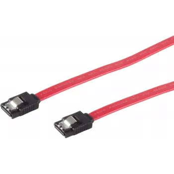 GoodConnections cable SATA 3 Gb/s con bloqueo, 0,5 m, rojo 5045-A05