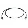 Telegärtner Cable de conexión Cat 6A S/FTP, 1,5 m, negro L00001A0169
