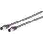 SHIVERPEAKS S/CONN maximum connectivity Cable de conexión de red Cat. 6A FlexArmor U/FTP, gris, 3 m (08-59040)