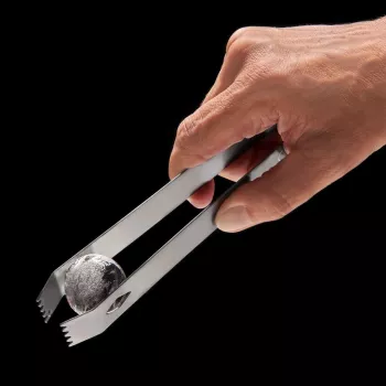 Lurch Pinzas para hielo gris ahumado 18 cm extremos de silicona 240789