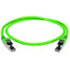 Telegärtner 100017323 Cable de conexión RJ45, CAT 5e, U/UTP, verde, 0,5 m