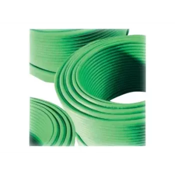 TELEGÄRTNER 100017329 Cable de conexión CAT 5 UTP RJ45, 0,5 m, verde