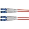 Telegärtner cable de conexión de fibra óptica LC a LC multimodo OM4, 50/125 µm, 3 m