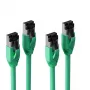 S CONN MAXIMUM CONNECTIVITY S/CONN Basic Cable de conexión Cat. 8.1 F/FTP PIMF LSZH, verde, 10,0 m, pack de 2 (SC08-41073-2)