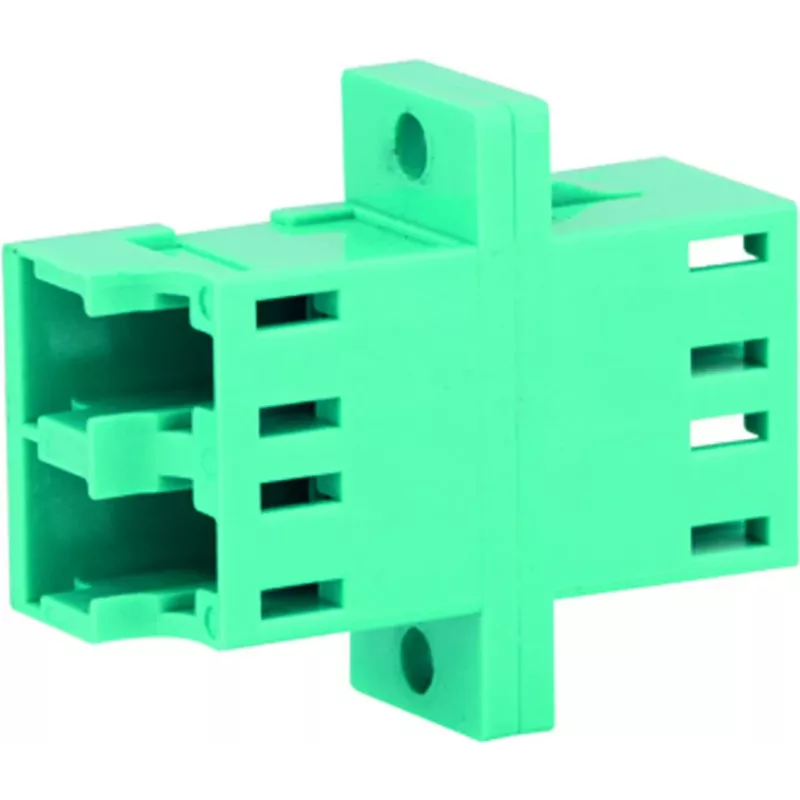 Telegärtner J08071A0028 Adaptador LC/APC simplex, verde, casquillo de circonio