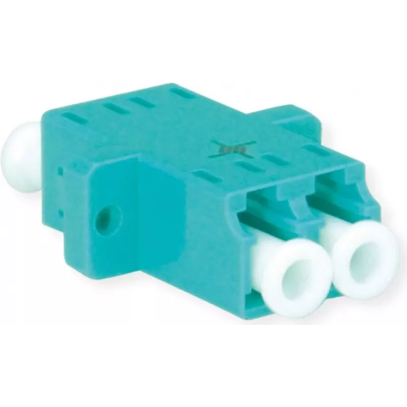 Telegärtner J08071A0028 Adaptador LC/APC simplex, verde, casquillo de circonio