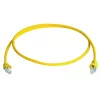 TELEGÄRTNER TEGA Cable de conexión Cat.6A S/FTP, 4m, amarillo, LSZH L00003A0185