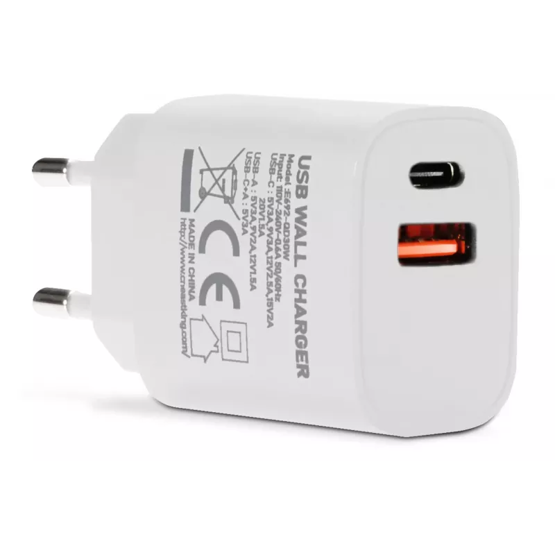 TechniSat Fuente de alimentación USB-C 20W PD blanca (0001/3659)