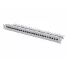 Telegärtner Panel de conexiones Cat.6 UTP de 24 puertos, 1U montaje en rack de 19