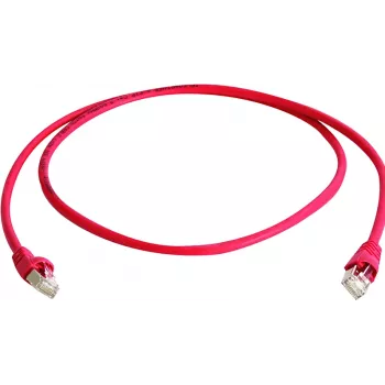 TELEGÄRTNER 100028072 Cable de red Cat6a S/FTP, 5,5 m, rojo
