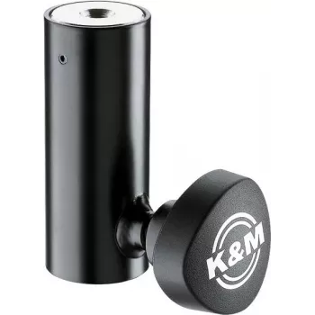 K&M 24528 Brida reductora de 38mm a 35mm para soportes de altavoz, negra 24528-000-55