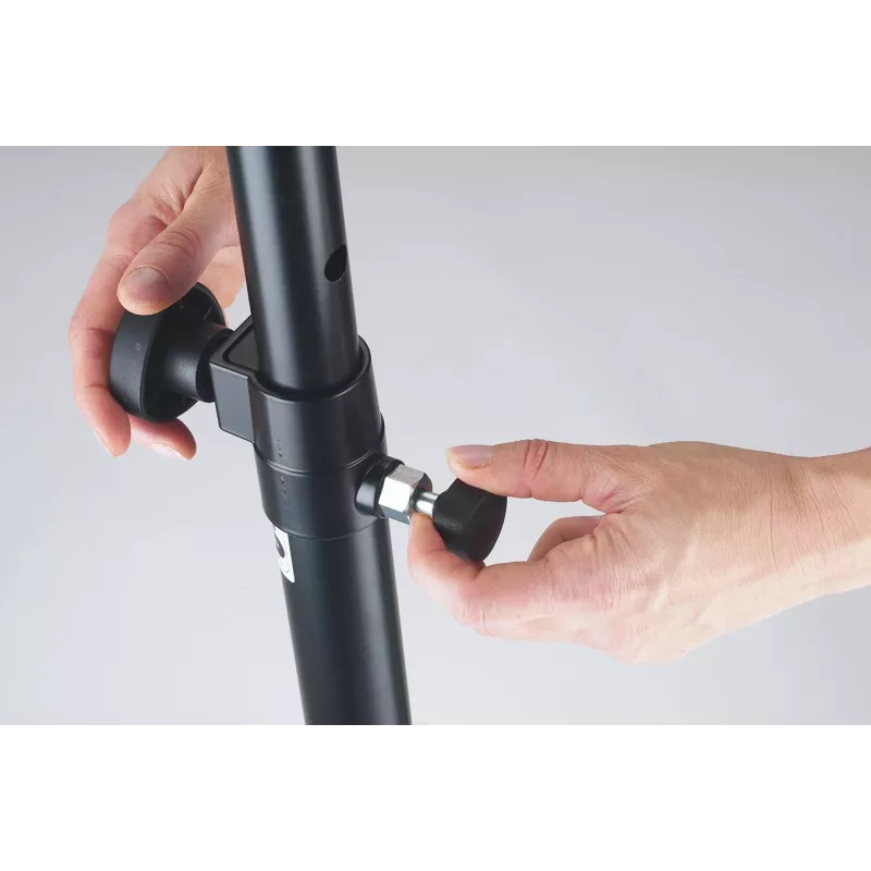 König & Meyer 26735 soporte para altavoz, acero, negro (26735-000-55)