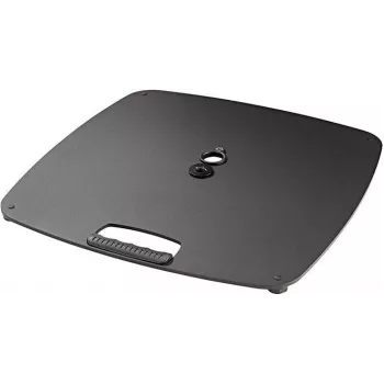König & Meyer 26705 Base de suelo para soporte de altavoz negro estructurado 26705-000-56