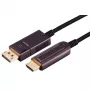 S/CONN maximum connectivity 30-20075 cable adaptador óptico de DisplayPort a HDMI-A, 4K60, 10 m