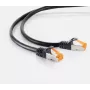 S CONN Maximum Connectivity Cable de red Cat 6A S/FTP para exterior, 2 m, negro 08-26035