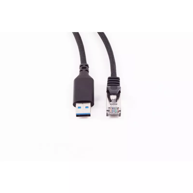 SHIVERPEAKS Cable adaptador USB-A a RJ45 Gigabit Ethernet, 1 m, negro BS14-52025