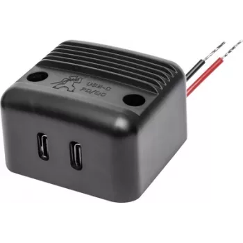 ProCar Toma de superficie USB-C Power doble PD/QC 2x 30W 12V/24V (67379000)
