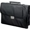 JÜSCHA Alassio Catana 92434 Bolso de negocios A4 negro piel sintética