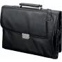 JÜSCHA Alassio Catana 92434 Bolso de negocios A4 negro piel sintética